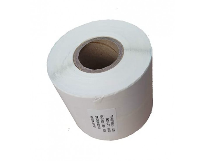 THERMAL BARCODE STICKER ROLL 38MM X 50MM (2000 LABEL)